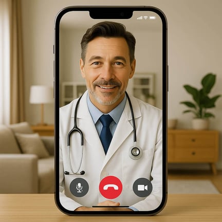 videocall with urologist